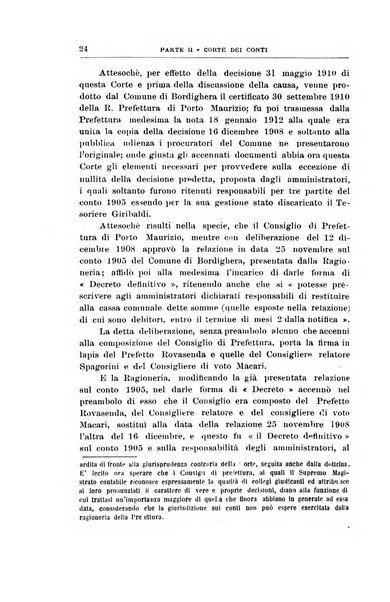 La giustizia amministrativa raccolta di decisioni e pareri del Consiglio di Stato, decisioni della Corte dei conti, sentenze della Cassazione di Roma, e decisioni delle Giunte provinciali amministrative