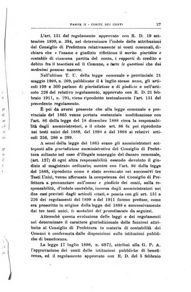 La giustizia amministrativa raccolta di decisioni e pareri del Consiglio di Stato, decisioni della Corte dei conti, sentenze della Cassazione di Roma, e decisioni delle Giunte provinciali amministrative