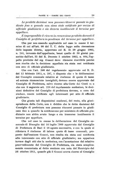 La giustizia amministrativa raccolta di decisioni e pareri del Consiglio di Stato, decisioni della Corte dei conti, sentenze della Cassazione di Roma, e decisioni delle Giunte provinciali amministrative