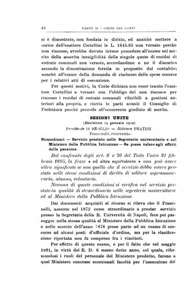 La giustizia amministrativa raccolta di decisioni e pareri del Consiglio di Stato, decisioni della Corte dei conti, sentenze della Cassazione di Roma, e decisioni delle Giunte provinciali amministrative