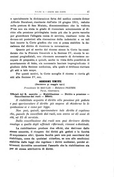 La giustizia amministrativa raccolta di decisioni e pareri del Consiglio di Stato, decisioni della Corte dei conti, sentenze della Cassazione di Roma, e decisioni delle Giunte provinciali amministrative