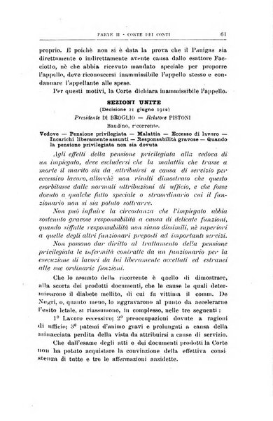 La giustizia amministrativa raccolta di decisioni e pareri del Consiglio di Stato, decisioni della Corte dei conti, sentenze della Cassazione di Roma, e decisioni delle Giunte provinciali amministrative