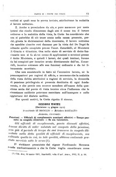 La giustizia amministrativa raccolta di decisioni e pareri del Consiglio di Stato, decisioni della Corte dei conti, sentenze della Cassazione di Roma, e decisioni delle Giunte provinciali amministrative