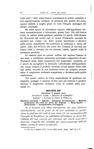 La giustizia amministrativa raccolta di decisioni e pareri del Consiglio di Stato, decisioni della Corte dei conti, sentenze della Cassazione di Roma, e decisioni delle Giunte provinciali amministrative