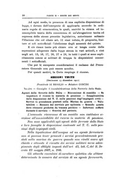 La giustizia amministrativa raccolta di decisioni e pareri del Consiglio di Stato, decisioni della Corte dei conti, sentenze della Cassazione di Roma, e decisioni delle Giunte provinciali amministrative