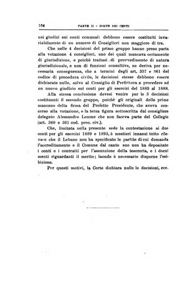 La giustizia amministrativa raccolta di decisioni e pareri del Consiglio di Stato, decisioni della Corte dei conti, sentenze della Cassazione di Roma, e decisioni delle Giunte provinciali amministrative