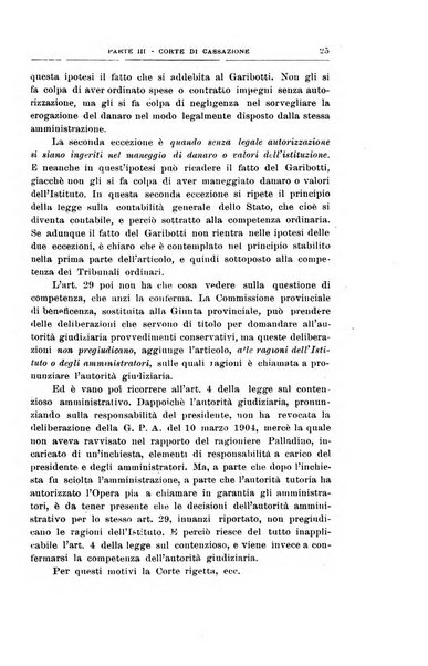 La giustizia amministrativa raccolta di decisioni e pareri del Consiglio di Stato, decisioni della Corte dei conti, sentenze della Cassazione di Roma, e decisioni delle Giunte provinciali amministrative