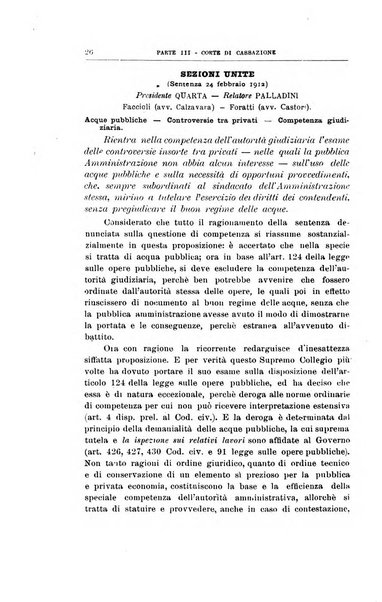 La giustizia amministrativa raccolta di decisioni e pareri del Consiglio di Stato, decisioni della Corte dei conti, sentenze della Cassazione di Roma, e decisioni delle Giunte provinciali amministrative