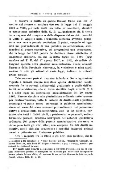 La giustizia amministrativa raccolta di decisioni e pareri del Consiglio di Stato, decisioni della Corte dei conti, sentenze della Cassazione di Roma, e decisioni delle Giunte provinciali amministrative