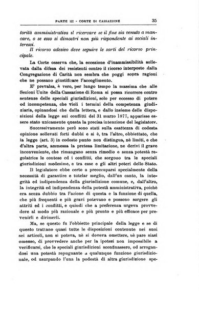 La giustizia amministrativa raccolta di decisioni e pareri del Consiglio di Stato, decisioni della Corte dei conti, sentenze della Cassazione di Roma, e decisioni delle Giunte provinciali amministrative