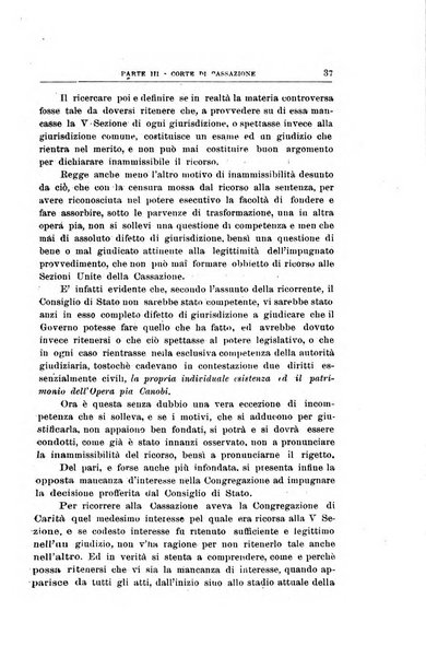 La giustizia amministrativa raccolta di decisioni e pareri del Consiglio di Stato, decisioni della Corte dei conti, sentenze della Cassazione di Roma, e decisioni delle Giunte provinciali amministrative