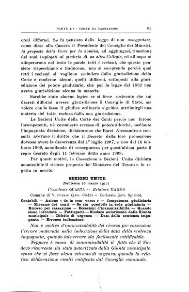 La giustizia amministrativa raccolta di decisioni e pareri del Consiglio di Stato, decisioni della Corte dei conti, sentenze della Cassazione di Roma, e decisioni delle Giunte provinciali amministrative