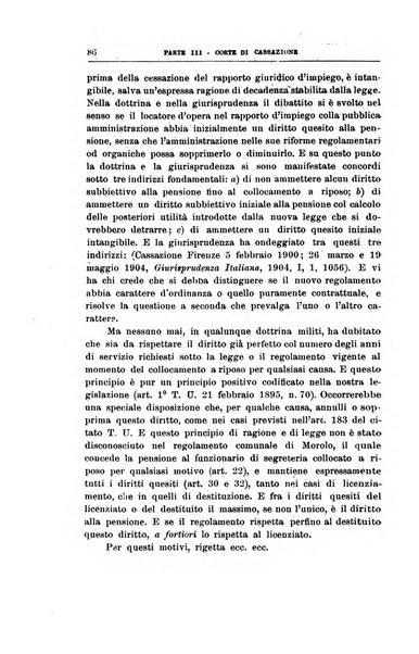 La giustizia amministrativa raccolta di decisioni e pareri del Consiglio di Stato, decisioni della Corte dei conti, sentenze della Cassazione di Roma, e decisioni delle Giunte provinciali amministrative