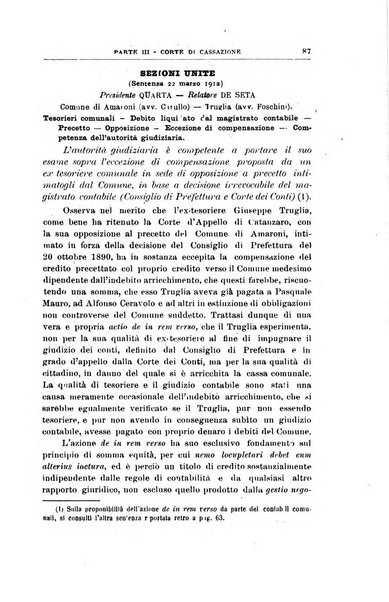 La giustizia amministrativa raccolta di decisioni e pareri del Consiglio di Stato, decisioni della Corte dei conti, sentenze della Cassazione di Roma, e decisioni delle Giunte provinciali amministrative