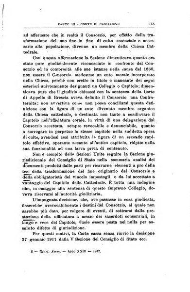 La giustizia amministrativa raccolta di decisioni e pareri del Consiglio di Stato, decisioni della Corte dei conti, sentenze della Cassazione di Roma, e decisioni delle Giunte provinciali amministrative