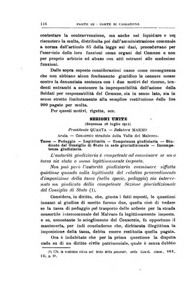 La giustizia amministrativa raccolta di decisioni e pareri del Consiglio di Stato, decisioni della Corte dei conti, sentenze della Cassazione di Roma, e decisioni delle Giunte provinciali amministrative