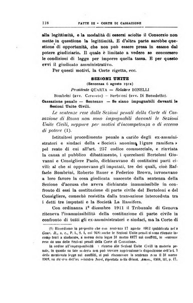 La giustizia amministrativa raccolta di decisioni e pareri del Consiglio di Stato, decisioni della Corte dei conti, sentenze della Cassazione di Roma, e decisioni delle Giunte provinciali amministrative