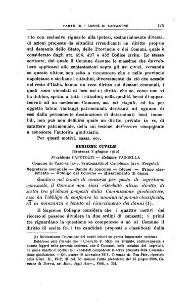 La giustizia amministrativa raccolta di decisioni e pareri del Consiglio di Stato, decisioni della Corte dei conti, sentenze della Cassazione di Roma, e decisioni delle Giunte provinciali amministrative