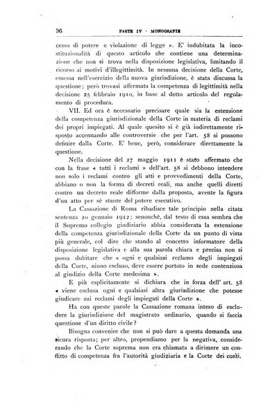 La giustizia amministrativa raccolta di decisioni e pareri del Consiglio di Stato, decisioni della Corte dei conti, sentenze della Cassazione di Roma, e decisioni delle Giunte provinciali amministrative