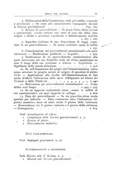 La giustizia amministrativa raccolta di decisioni e pareri del Consiglio di Stato, decisioni della Corte dei conti, sentenze della Cassazione di Roma, e decisioni delle Giunte provinciali amministrative