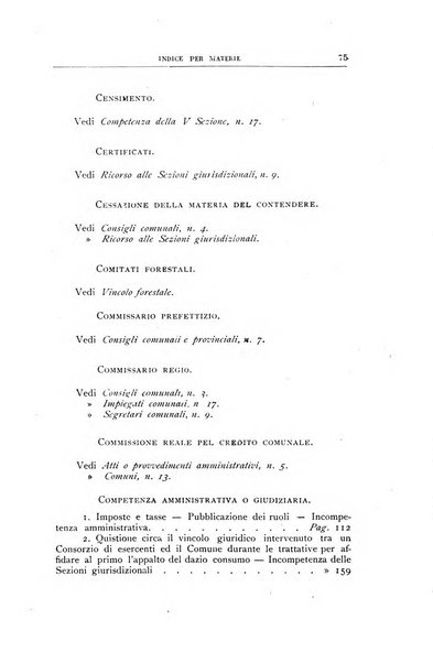 La giustizia amministrativa raccolta di decisioni e pareri del Consiglio di Stato, decisioni della Corte dei conti, sentenze della Cassazione di Roma, e decisioni delle Giunte provinciali amministrative