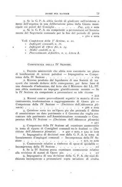 La giustizia amministrativa raccolta di decisioni e pareri del Consiglio di Stato, decisioni della Corte dei conti, sentenze della Cassazione di Roma, e decisioni delle Giunte provinciali amministrative