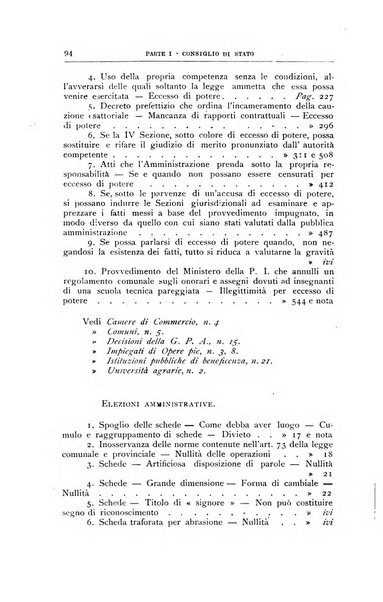 La giustizia amministrativa raccolta di decisioni e pareri del Consiglio di Stato, decisioni della Corte dei conti, sentenze della Cassazione di Roma, e decisioni delle Giunte provinciali amministrative