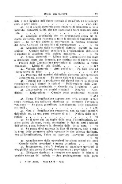 La giustizia amministrativa raccolta di decisioni e pareri del Consiglio di Stato, decisioni della Corte dei conti, sentenze della Cassazione di Roma, e decisioni delle Giunte provinciali amministrative