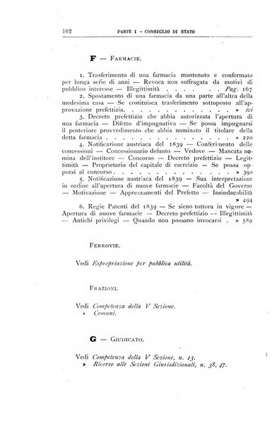 La giustizia amministrativa raccolta di decisioni e pareri del Consiglio di Stato, decisioni della Corte dei conti, sentenze della Cassazione di Roma, e decisioni delle Giunte provinciali amministrative