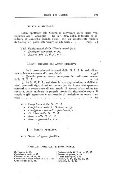 La giustizia amministrativa raccolta di decisioni e pareri del Consiglio di Stato, decisioni della Corte dei conti, sentenze della Cassazione di Roma, e decisioni delle Giunte provinciali amministrative