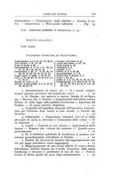 La giustizia amministrativa raccolta di decisioni e pareri del Consiglio di Stato, decisioni della Corte dei conti, sentenze della Cassazione di Roma, e decisioni delle Giunte provinciali amministrative