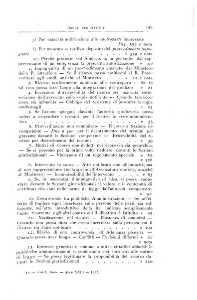 La giustizia amministrativa raccolta di decisioni e pareri del Consiglio di Stato, decisioni della Corte dei conti, sentenze della Cassazione di Roma, e decisioni delle Giunte provinciali amministrative