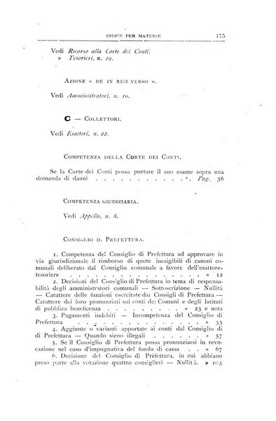 La giustizia amministrativa raccolta di decisioni e pareri del Consiglio di Stato, decisioni della Corte dei conti, sentenze della Cassazione di Roma, e decisioni delle Giunte provinciali amministrative