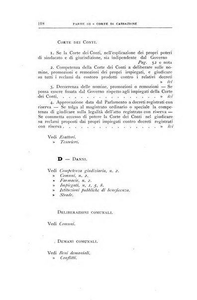 La giustizia amministrativa raccolta di decisioni e pareri del Consiglio di Stato, decisioni della Corte dei conti, sentenze della Cassazione di Roma, e decisioni delle Giunte provinciali amministrative