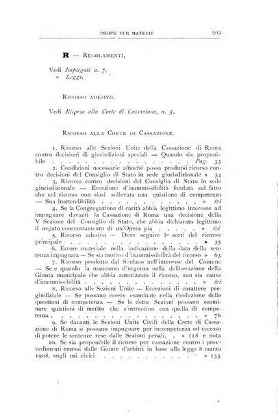 La giustizia amministrativa raccolta di decisioni e pareri del Consiglio di Stato, decisioni della Corte dei conti, sentenze della Cassazione di Roma, e decisioni delle Giunte provinciali amministrative