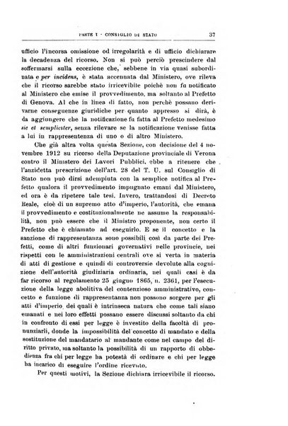 La giustizia amministrativa raccolta di decisioni e pareri del Consiglio di Stato, decisioni della Corte dei conti, sentenze della Cassazione di Roma, e decisioni delle Giunte provinciali amministrative