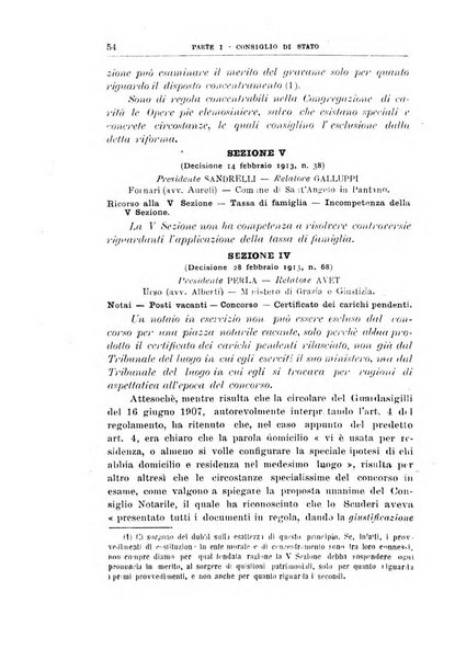 La giustizia amministrativa raccolta di decisioni e pareri del Consiglio di Stato, decisioni della Corte dei conti, sentenze della Cassazione di Roma, e decisioni delle Giunte provinciali amministrative