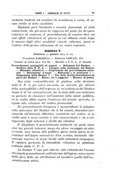 La giustizia amministrativa raccolta di decisioni e pareri del Consiglio di Stato, decisioni della Corte dei conti, sentenze della Cassazione di Roma, e decisioni delle Giunte provinciali amministrative