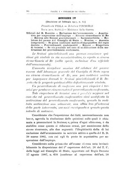 La giustizia amministrativa raccolta di decisioni e pareri del Consiglio di Stato, decisioni della Corte dei conti, sentenze della Cassazione di Roma, e decisioni delle Giunte provinciali amministrative