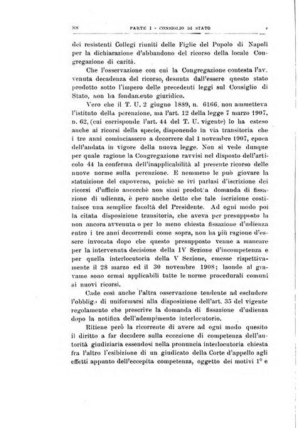 La giustizia amministrativa raccolta di decisioni e pareri del Consiglio di Stato, decisioni della Corte dei conti, sentenze della Cassazione di Roma, e decisioni delle Giunte provinciali amministrative