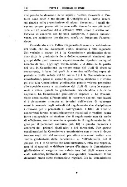 La giustizia amministrativa raccolta di decisioni e pareri del Consiglio di Stato, decisioni della Corte dei conti, sentenze della Cassazione di Roma, e decisioni delle Giunte provinciali amministrative