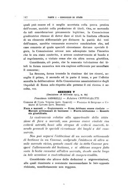 La giustizia amministrativa raccolta di decisioni e pareri del Consiglio di Stato, decisioni della Corte dei conti, sentenze della Cassazione di Roma, e decisioni delle Giunte provinciali amministrative