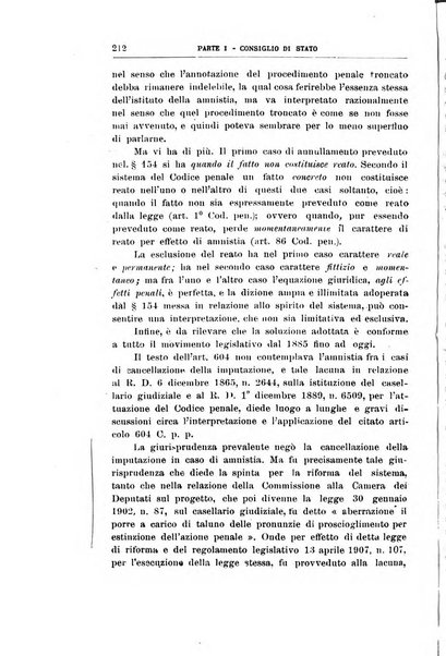 La giustizia amministrativa raccolta di decisioni e pareri del Consiglio di Stato, decisioni della Corte dei conti, sentenze della Cassazione di Roma, e decisioni delle Giunte provinciali amministrative