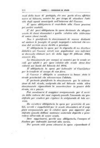 La giustizia amministrativa raccolta di decisioni e pareri del Consiglio di Stato, decisioni della Corte dei conti, sentenze della Cassazione di Roma, e decisioni delle Giunte provinciali amministrative