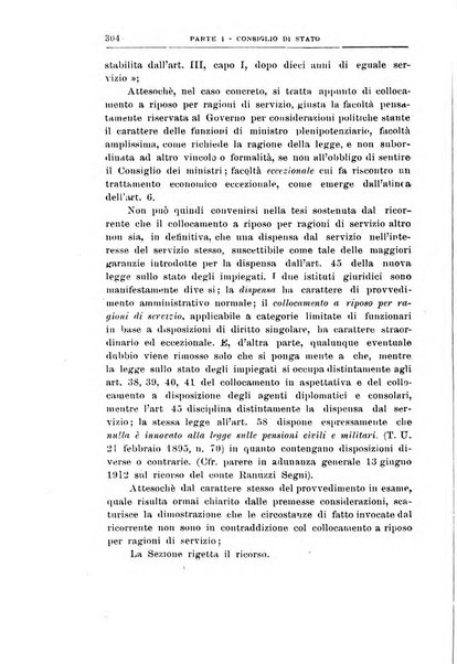 La giustizia amministrativa raccolta di decisioni e pareri del Consiglio di Stato, decisioni della Corte dei conti, sentenze della Cassazione di Roma, e decisioni delle Giunte provinciali amministrative