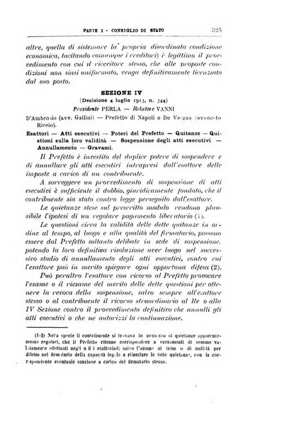 La giustizia amministrativa raccolta di decisioni e pareri del Consiglio di Stato, decisioni della Corte dei conti, sentenze della Cassazione di Roma, e decisioni delle Giunte provinciali amministrative