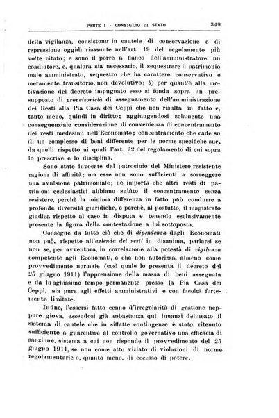 La giustizia amministrativa raccolta di decisioni e pareri del Consiglio di Stato, decisioni della Corte dei conti, sentenze della Cassazione di Roma, e decisioni delle Giunte provinciali amministrative