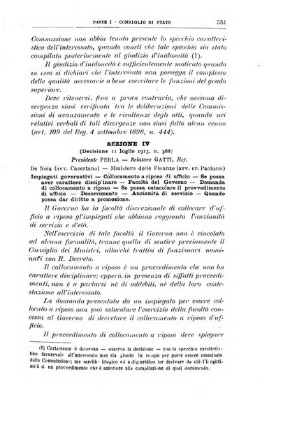 La giustizia amministrativa raccolta di decisioni e pareri del Consiglio di Stato, decisioni della Corte dei conti, sentenze della Cassazione di Roma, e decisioni delle Giunte provinciali amministrative