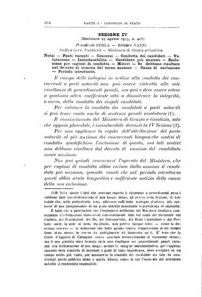 La giustizia amministrativa raccolta di decisioni e pareri del Consiglio di Stato, decisioni della Corte dei conti, sentenze della Cassazione di Roma, e decisioni delle Giunte provinciali amministrative