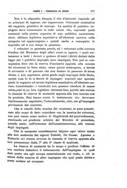 La giustizia amministrativa raccolta di decisioni e pareri del Consiglio di Stato, decisioni della Corte dei conti, sentenze della Cassazione di Roma, e decisioni delle Giunte provinciali amministrative